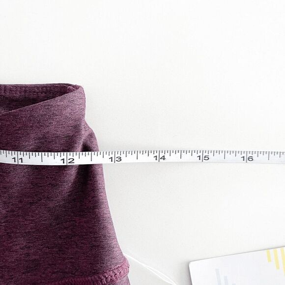 Z By Zella Women's Leggings High Waist Stretchable Burgundy Fig Size Small NWT - Picture 6 of 10